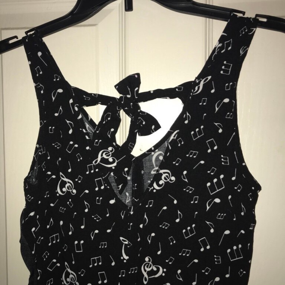 Music Note Dress - Picture 3 of 3